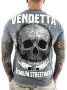 Vendetta Inc. Shirt EST 1980 1001 grau
