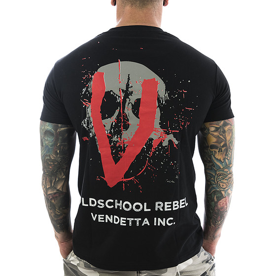 Vendetta Inc. Shirt Oldschool Rebel 1016 schwarz