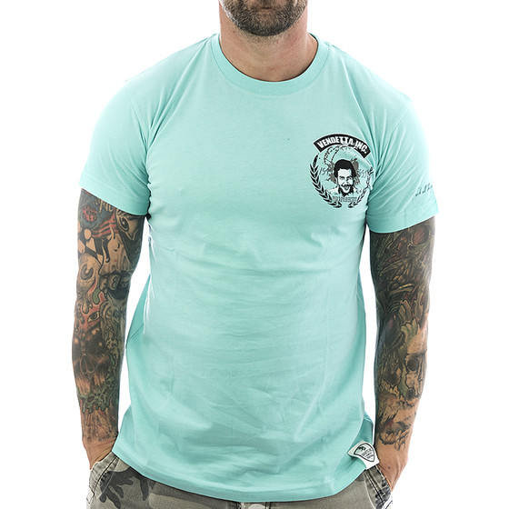 Vendetta Inc. Shirt Pablo 1019 turquoise
