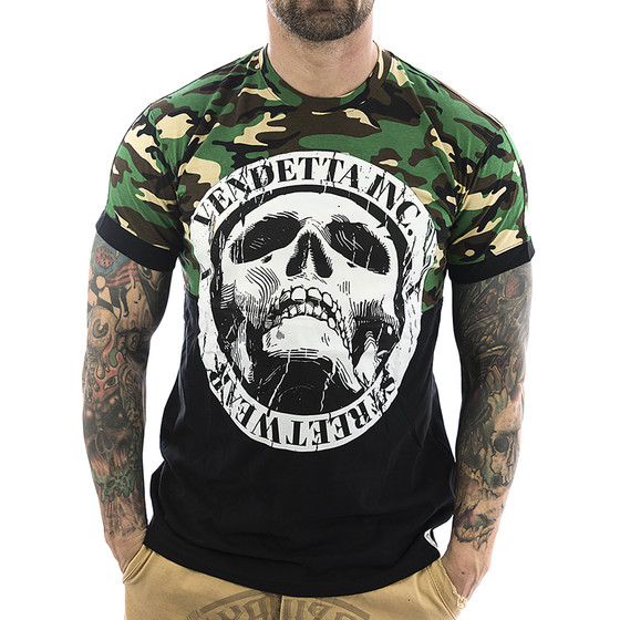 Vendetta Inc. Shirt Logo Patch 1024 black-camo