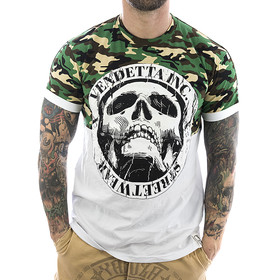 Vendetta Inc. Shirt Logo Patch 1024 wei�-camo