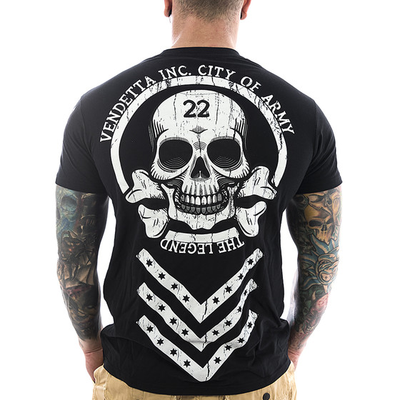 Vendetta Inc. Shirt City of Army 1021 schwarz