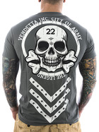 Vendetta Inc. Shirt City of Army 1021 grau