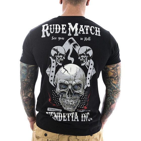 Vendetta Inc. Shirt Rude Match 1023 black