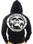 Vendetta Inc. Sweatjacke Logo Patch 3001 schwarz