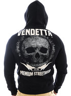 Vendetta Inc. Sweatjacke EST 1980 3002 schwarz 4XL