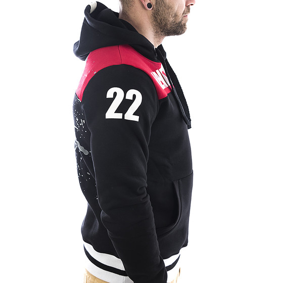 Vendetta Inc. Sweatshirt Skull 4001 schwarz-rot 4XL