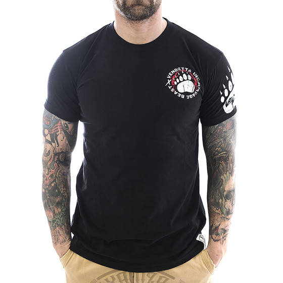 Vendetta Inc. Shirt Savage Beast 1028 black