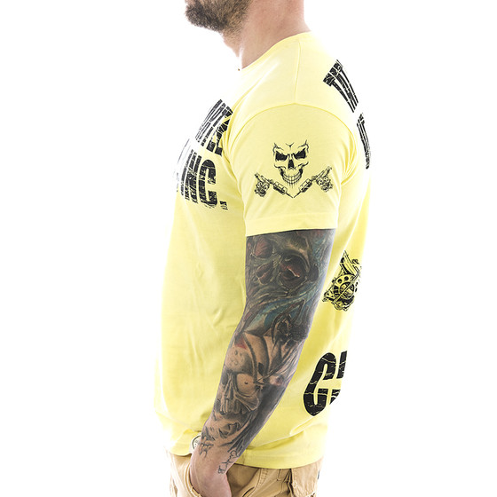 Vendetta Inc. Shirt Tattoo Cartel 1030 yellow