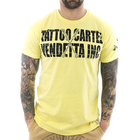 Vendetta Inc. Shirt Tattoo Cartel 1030 gelb