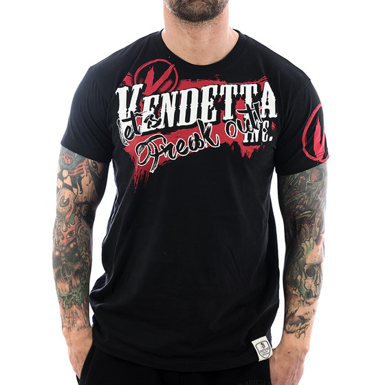 Vendetta Inc. Shirt Freak-Out 1033 schwarz