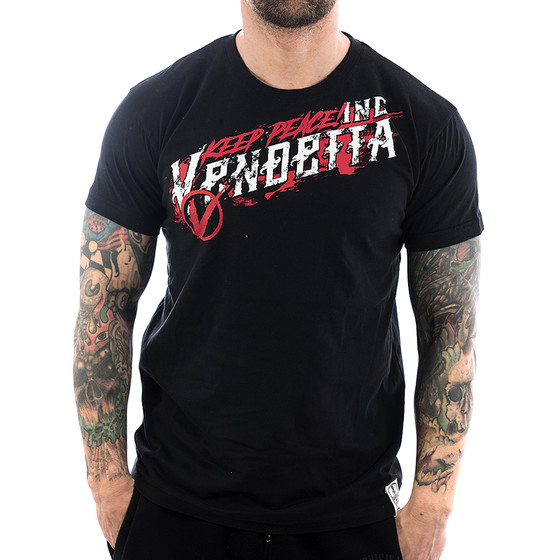Vendetta Inc. Shirt V-Keep Peace 1031 black