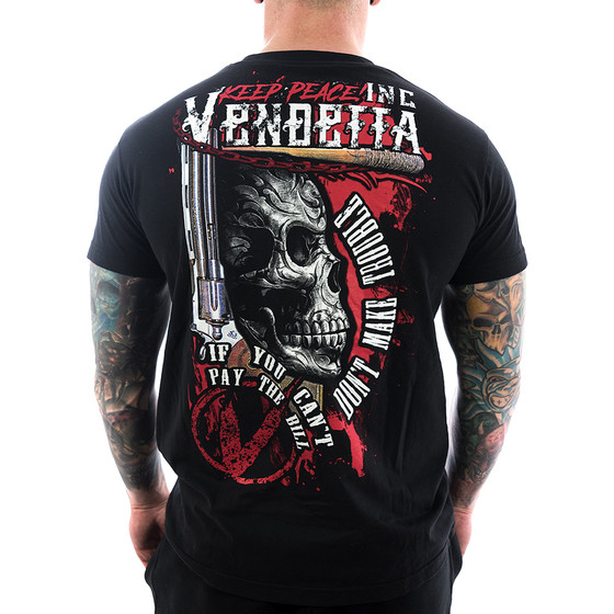 Vendetta Inc. Shirt V-Keep Peace 1031 schwarz