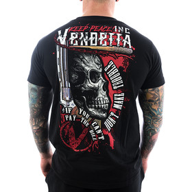 Vendetta Inc. Shirt V-Keep Peace 1031 schwarz S