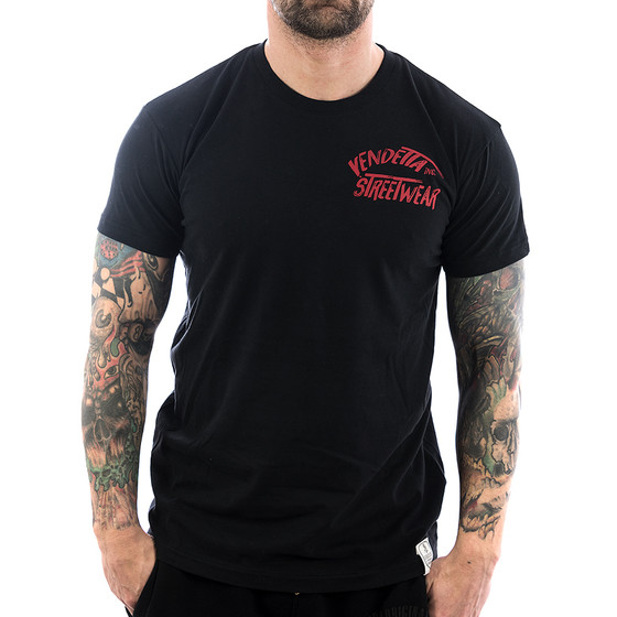 Vendetta Inc. Shirt Skull Sketcher 1038 black