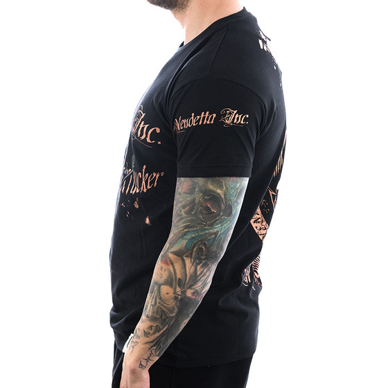Vendetta Inc. Shirt Middle Finger 1040 black 4XL