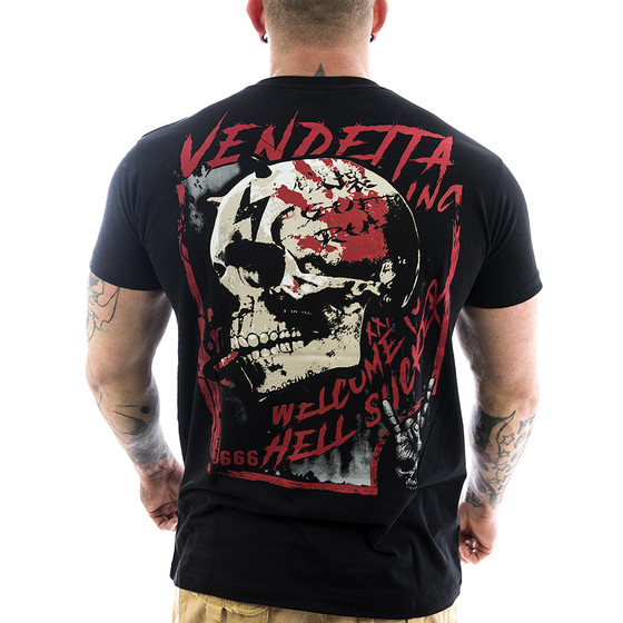 Vendetta Inc. Shirt Hell Skull 1039 schwarz S