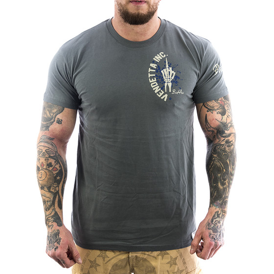 Vendetta Inc. Shirt Misanthrop 1045 anthrazit