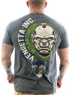 Vendetta Inc. Shirt Misanthrop 1045 anthrazit 4XL